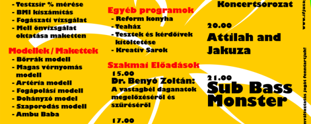 Határmenti Civil Egészségnap Plakát 2
